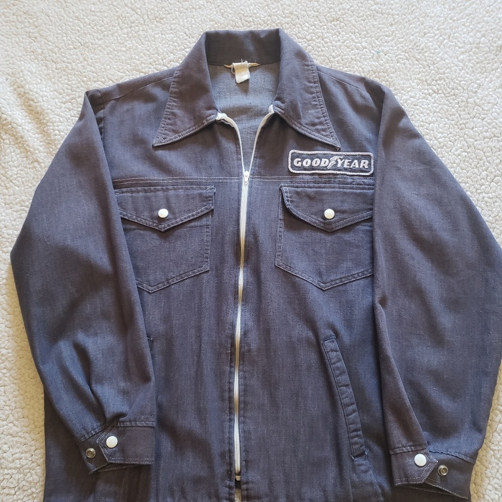 RARE! Vintage Goodyear Pit Crew Jacket.